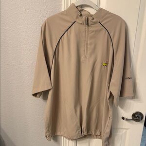 Masters Tan Size M Windbreaker Jacket Shell